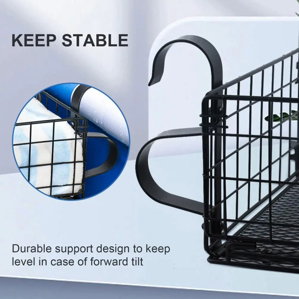 

Poolside Organizer Pool Storage Rack Capacity Foldable Pool Storage Basket with Drainage for Toys Goggles Drinks for Phones