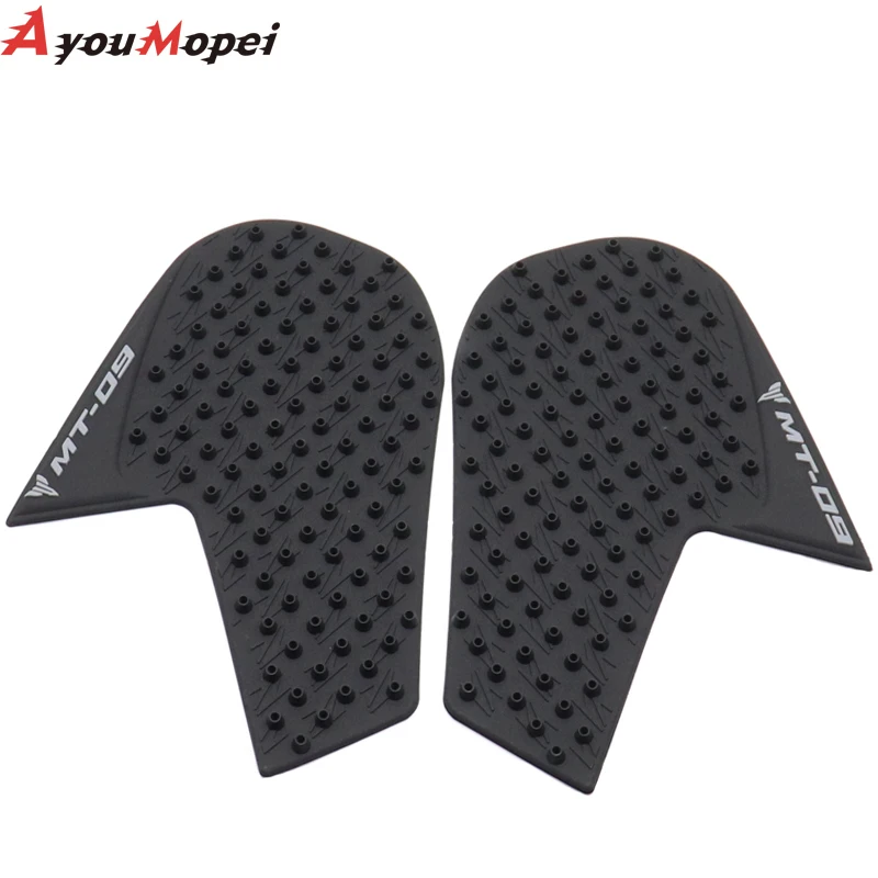 For Yamaha MT09 MT-09 2013-2018 Motorcycle Side Fuel Tank Pads Protector Stickers Knee Grip Traction Pad