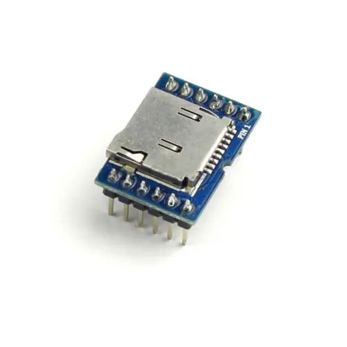 1PCS MY1690-12P SD TF Card Voice Module Serial Control MP3 Module diy electronics