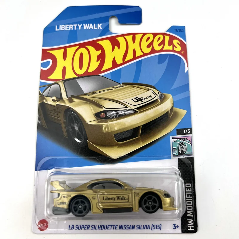 2023 F CASE MAIN LINE Hot Wheels Cars LB SUPER SILHOUETTE NISSAN SILVIA S15 1/64 Metal Die-cast Model Toy Vehicles