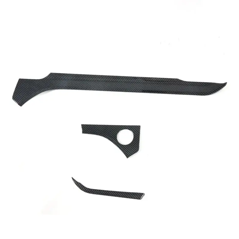 

AB59-Center Console Dashboard Strip Trim Cover Carbon Fiber For Ford Explorer 2020 2021 2022 Component