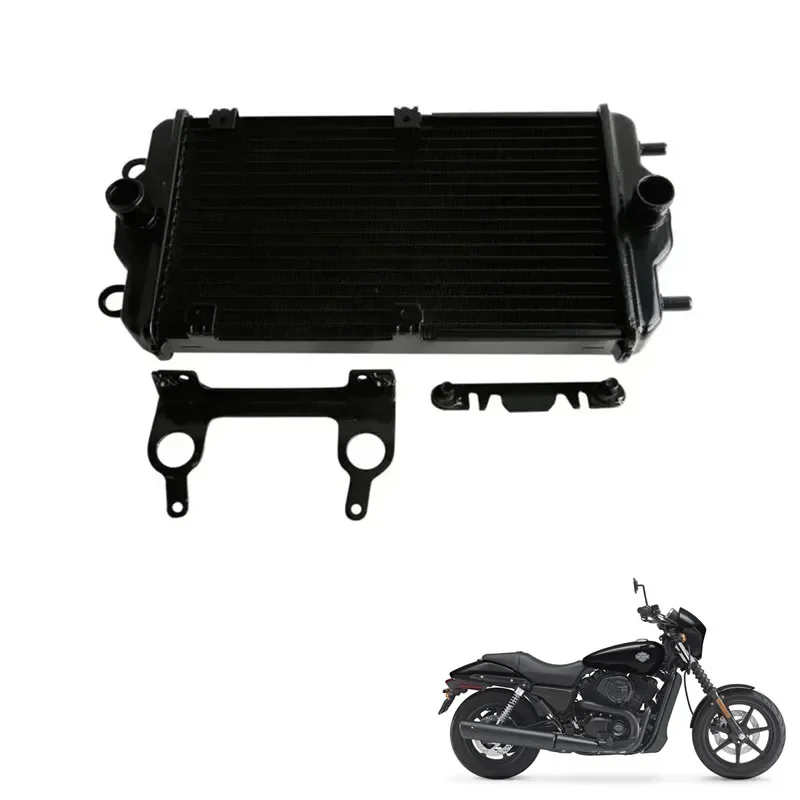 For Harley Street XG750 XG500 2015-2020 Street ROD XG750A 2017-2020 Motorcycle Radiator Oil Cooler Cooling With Bracket Parts