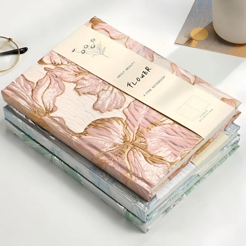 1Pc Hardcover A5 No… - image