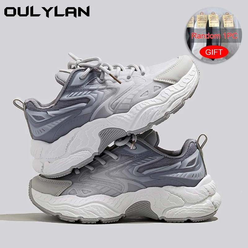 

New Outdoor Casual Sport Shoes Women Comfortable Breathable Anti Slip Abrasion Resistant Soft Heighten Sole Running Sneaker