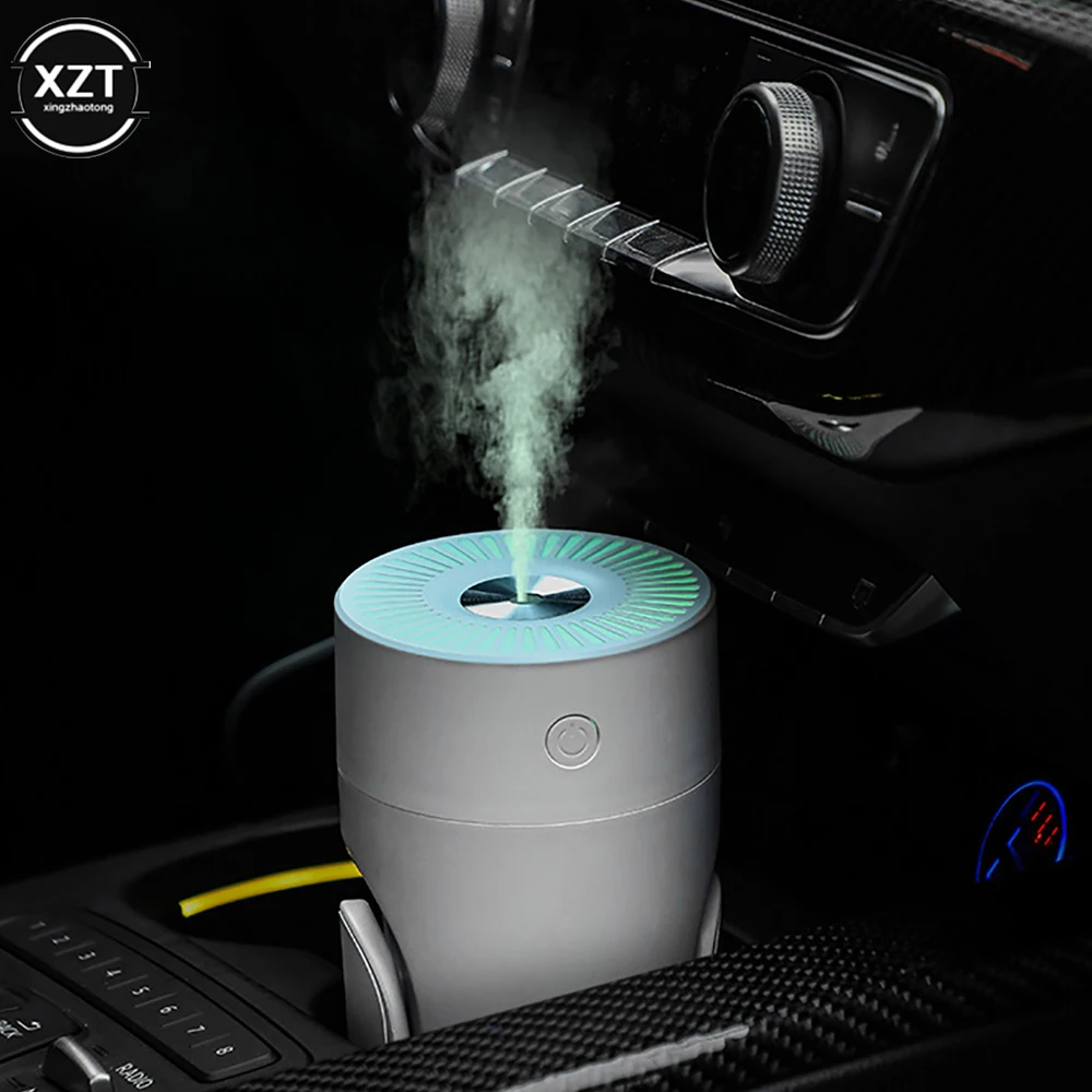 220ml umidificador de ar difusor aroma com luz colorida noite névoa fria para o quarto casa carro plantas purificador mudo umidificador ar