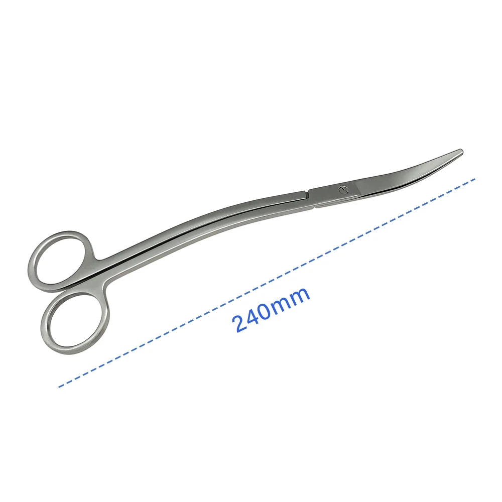 Forbici di bellezza forbici per tessuti tagliati forbici chirurgiche curve oftalmiche in acciaio inossidabile