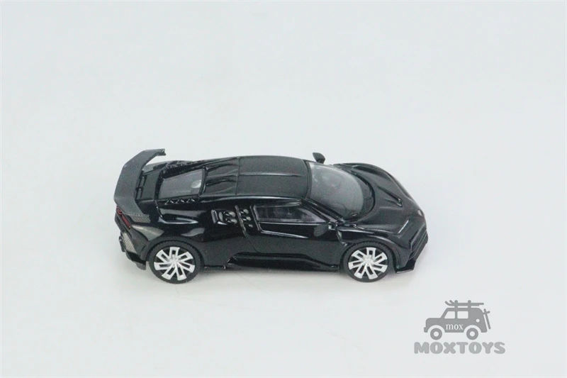 MINI GT 1:64 Bugatti Centodieci Black LHD Diecast Model Car