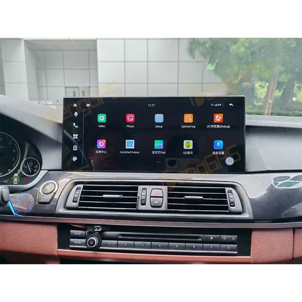 15.6 Inch Android 13 CarPlay Car Radio for BMW 5 Series 2010-2017 Touch Screen Multimedia Player GPS Navigation Stereo Head Unit