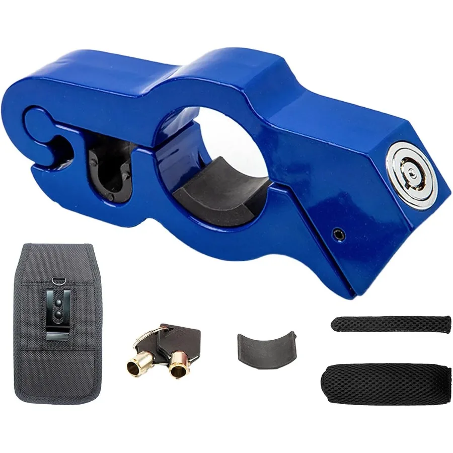 

Heavy Duty Motorcycle Brake Lock for Enhanced Security AntiTheft Solution for Mopeds Dirt Bikes Scooters and ATVs Durable Motor