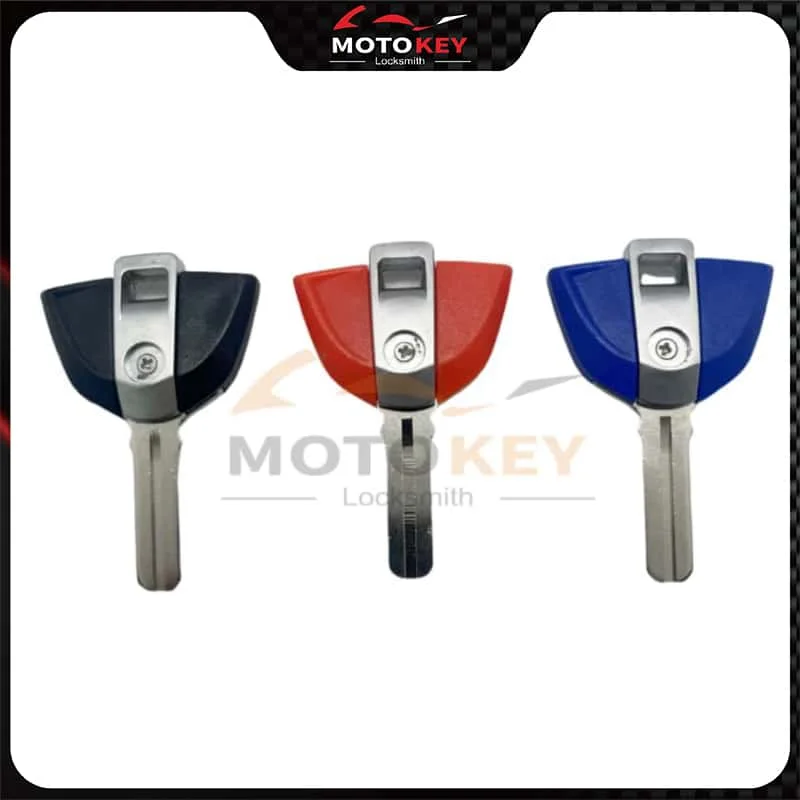 

For BMW F650/GS F800/GS S1000RR R1200/1150 R ST GS RT K1200R 1300GT Blank Key Motorcycle Replace Uncut Keys Mountable chip