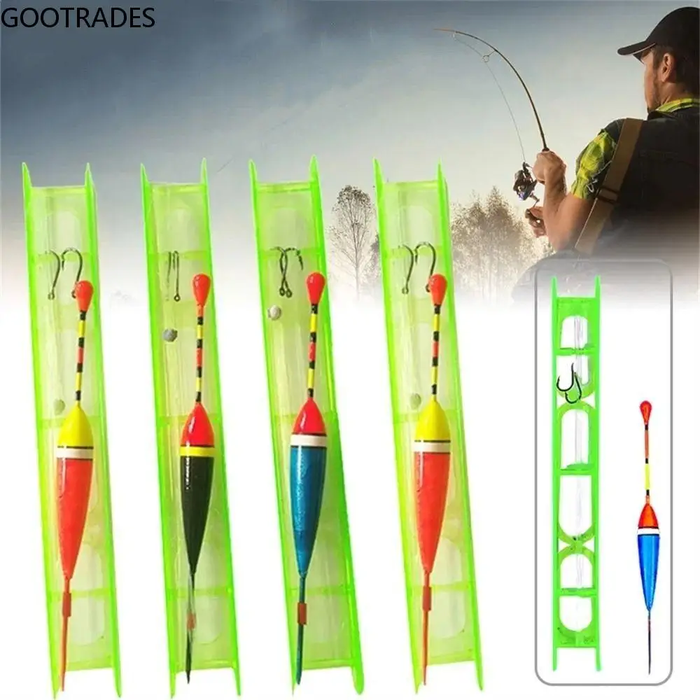 

1 PC Random Color Plastic Fish Float Double Hook Fish Drift Set Fishing Accessories