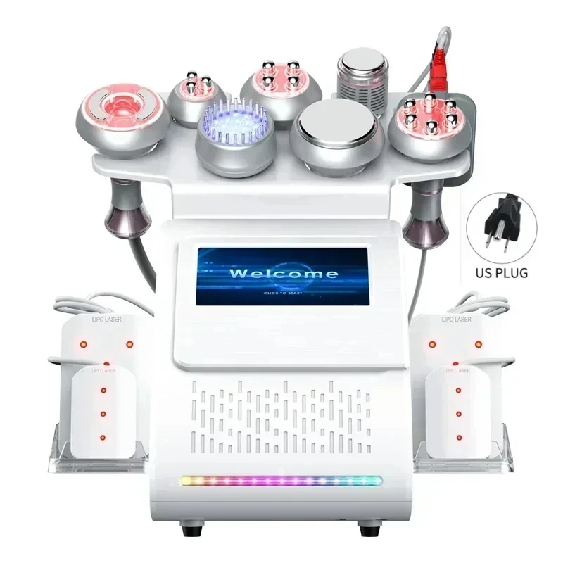 RF Tool 80K Cavitation Ultrasonic Body Slimming Machine Multi-Polar Anti-Wrinkle Rejuvenation Skin Lift Tighten