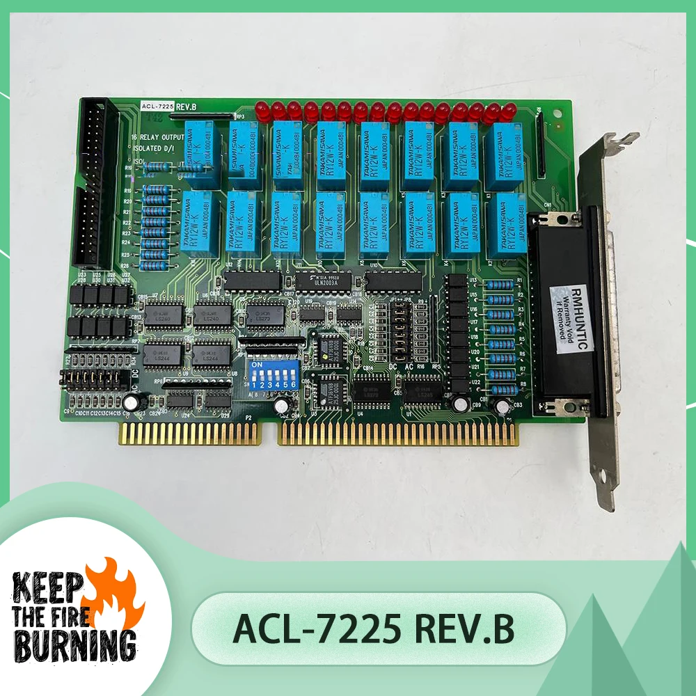 For ADLINK ISA Data Capture Card 16-Channels ACL-7225 REV.B