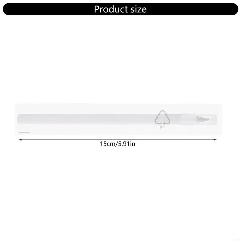 Y3NC 6Pcs/Pack Metal Pencil Erasable Everlasting Pen Inkless Pencil