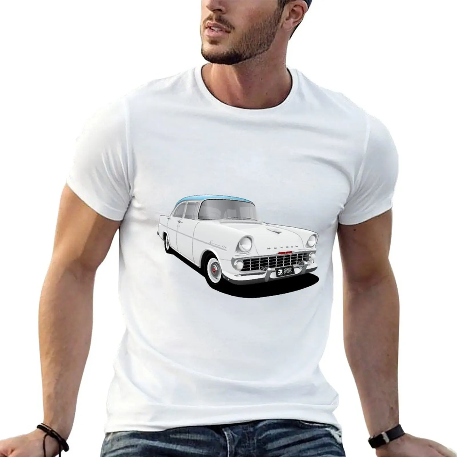Holden EK Special Sedan - Snowcrest White T-Shirt t shirts for man slim fit t shirt personalised anime t shirts for man T-shirt