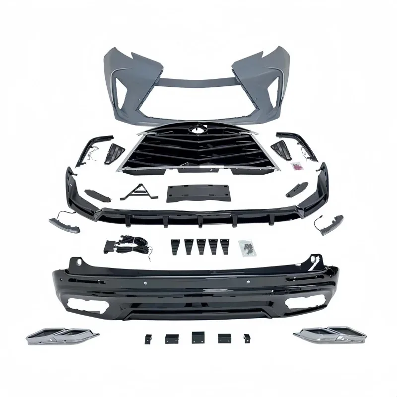 

Suitable for the 21-22 Sienna Modified Thunderbolt Dream Edition Bumper Kit, Including Front and Rear Bumpers and Grille.