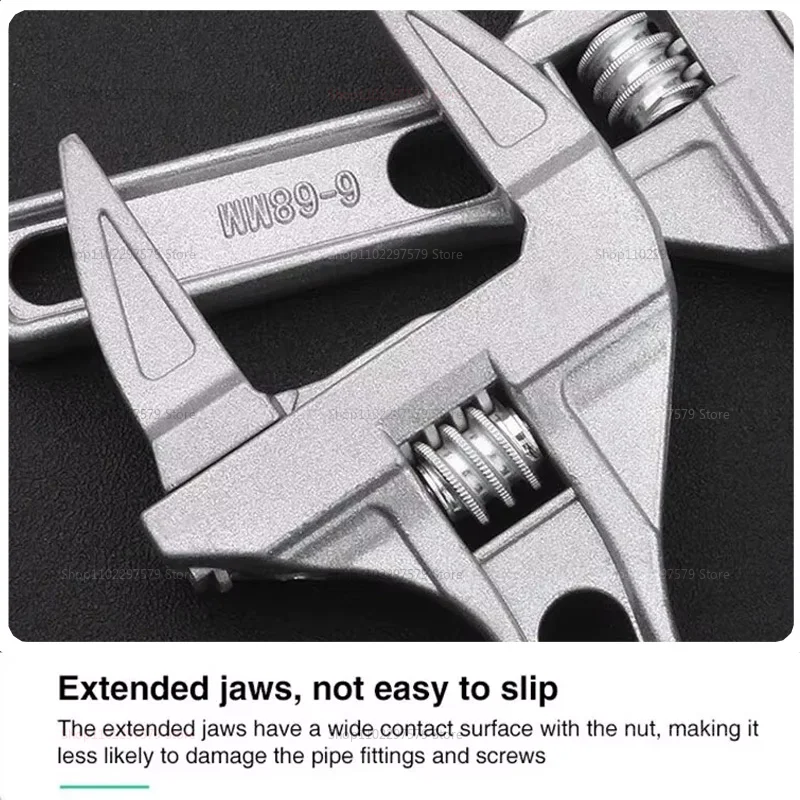 العالمي الحمام إصلاح مجموعة الأنابيب وجع الجوز مفتاح قابل للتعديل المفك أداة اليد لإصلاح تسرب صنبور السباكة