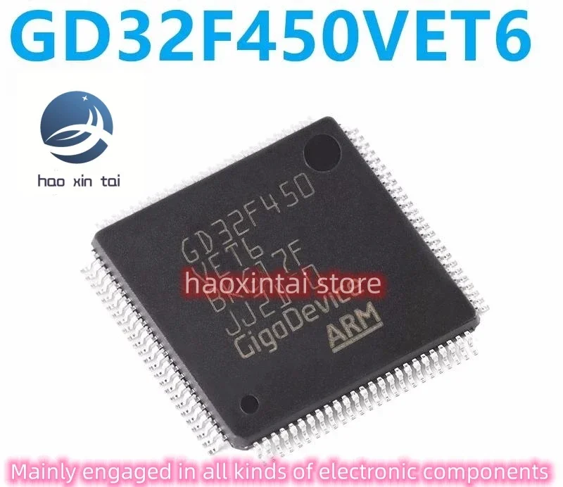 

5pcs original GD32F450VET6 LQFP-100 ARM Cortex-M4 32-bit microcontroller -MCU chip