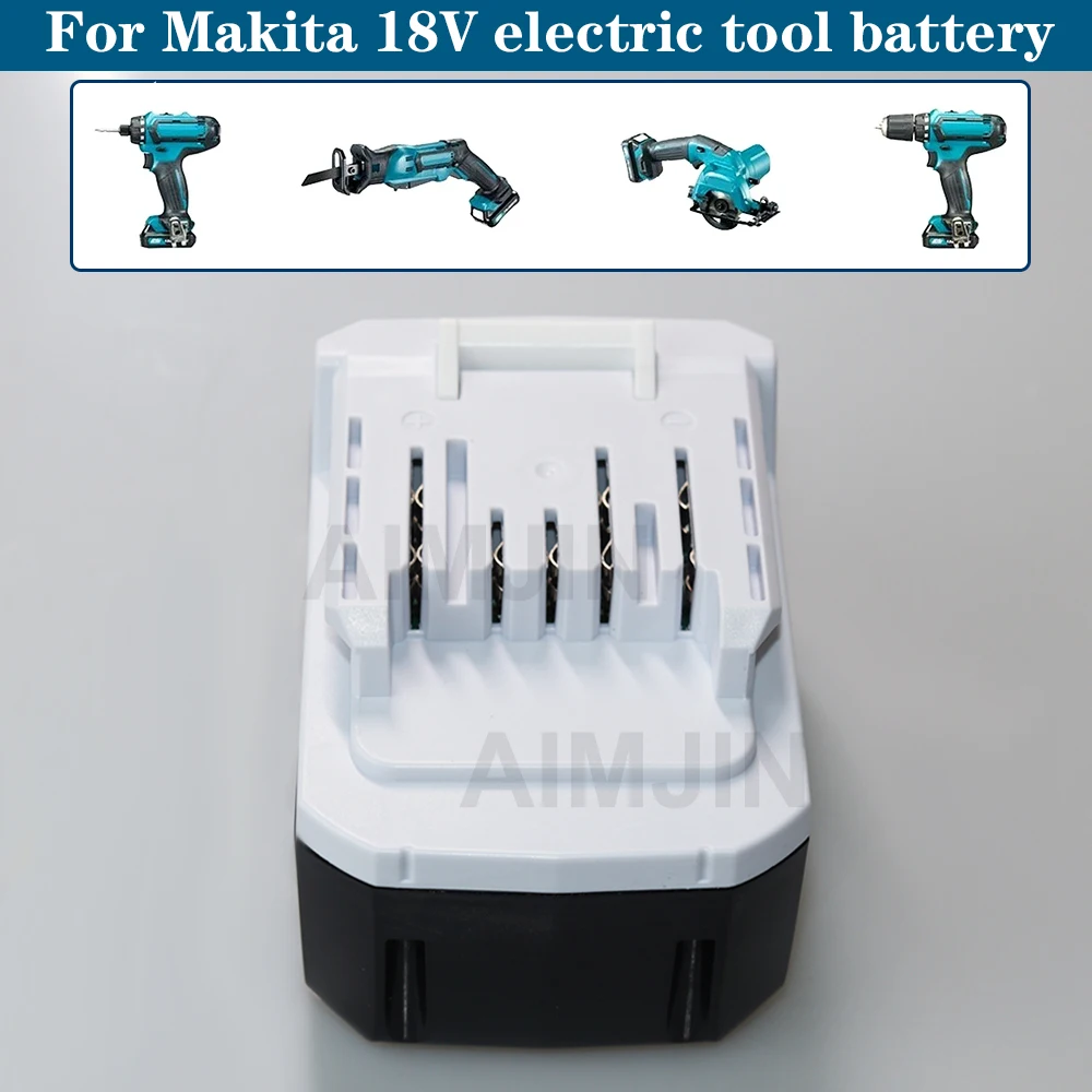 

For Makita 18V Battery 6000mah 18650 Lithium ion Replacement BL1860B BL1860 BL1850 Rechargeable Power Tool Battery DDF486 DF488