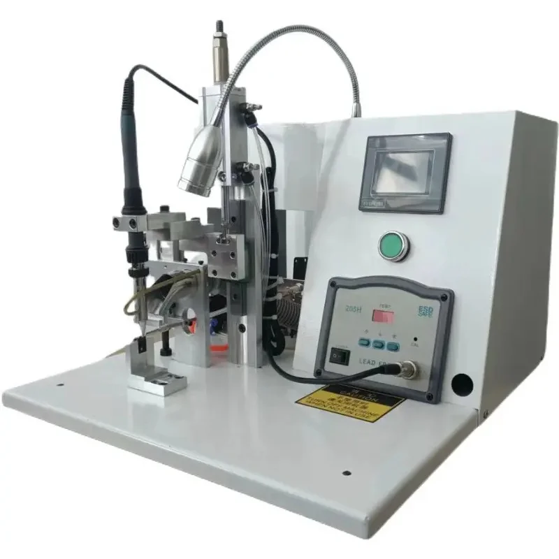 New Type C Lights Soldering hine Semi-Automatic ple Operation USB Wire Making Tin PCB