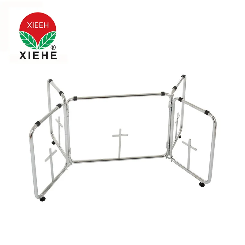 Steel European Style Coffin Rack & Support Casket Placing Rack