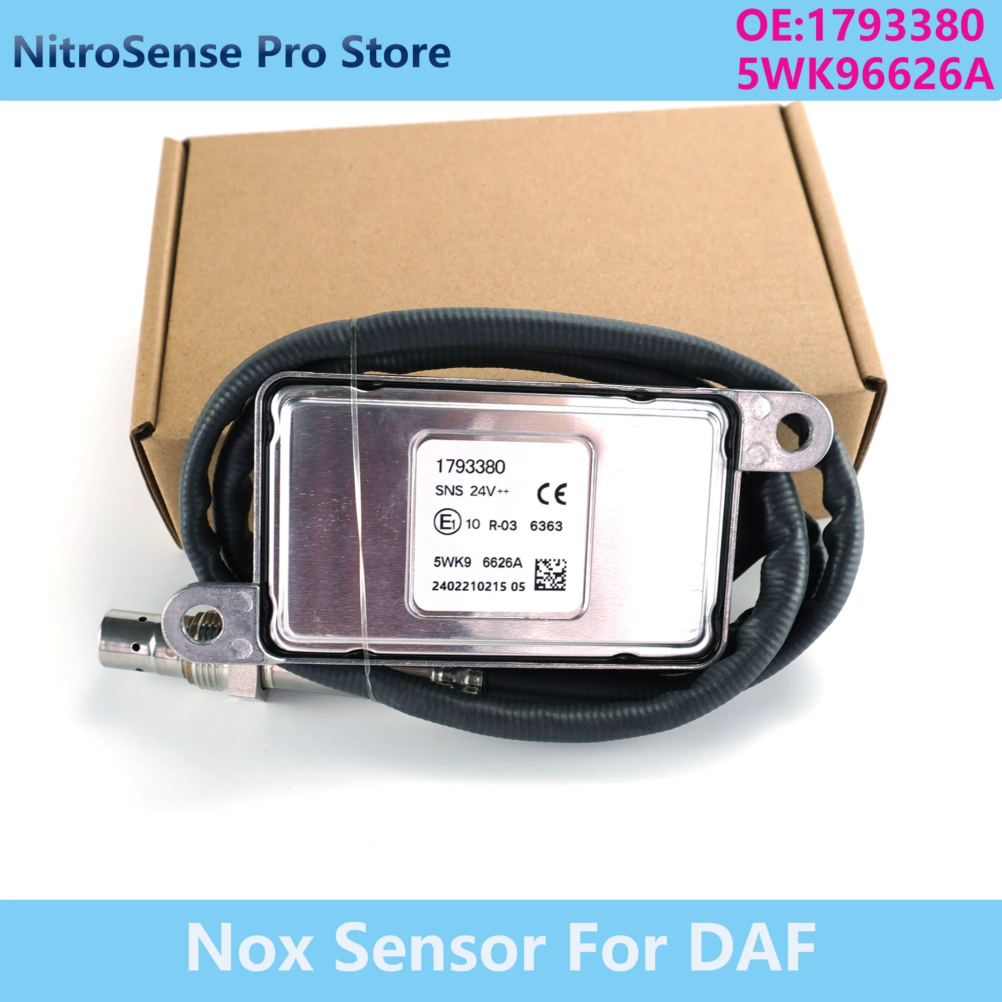

Датчик оксида азота 24В 5WK96626A 1793380 5WK9 6626A для грузовиков DAF CF65 CF75 CF85 XF105