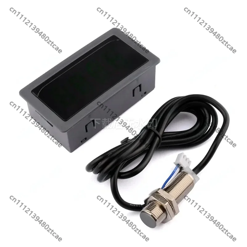 Digital DC Motor Tachometer Hall Sensor Speed Measure Detection Tool