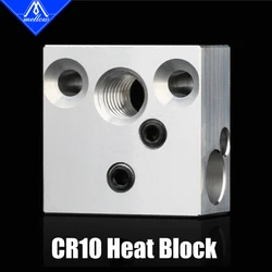 Mellow High Quality Cr10 Heated Block For Micro Swiss Cr10 Hotend Creality Ender 3 Mk7/Mk8/Mk9 Block J-head Hotend Head Extruder