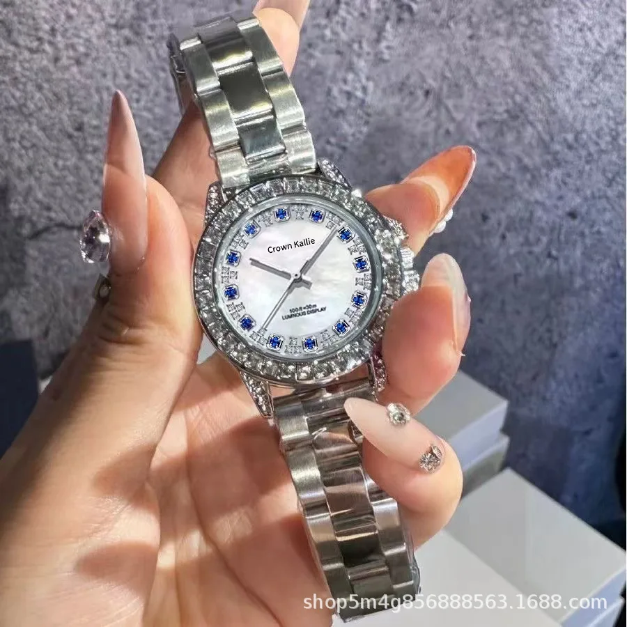 Crown Kallie [Ice Heart Goddess] Yunbei Series Sapphire Fully Automatic Women's Watch CK8138 NO:4