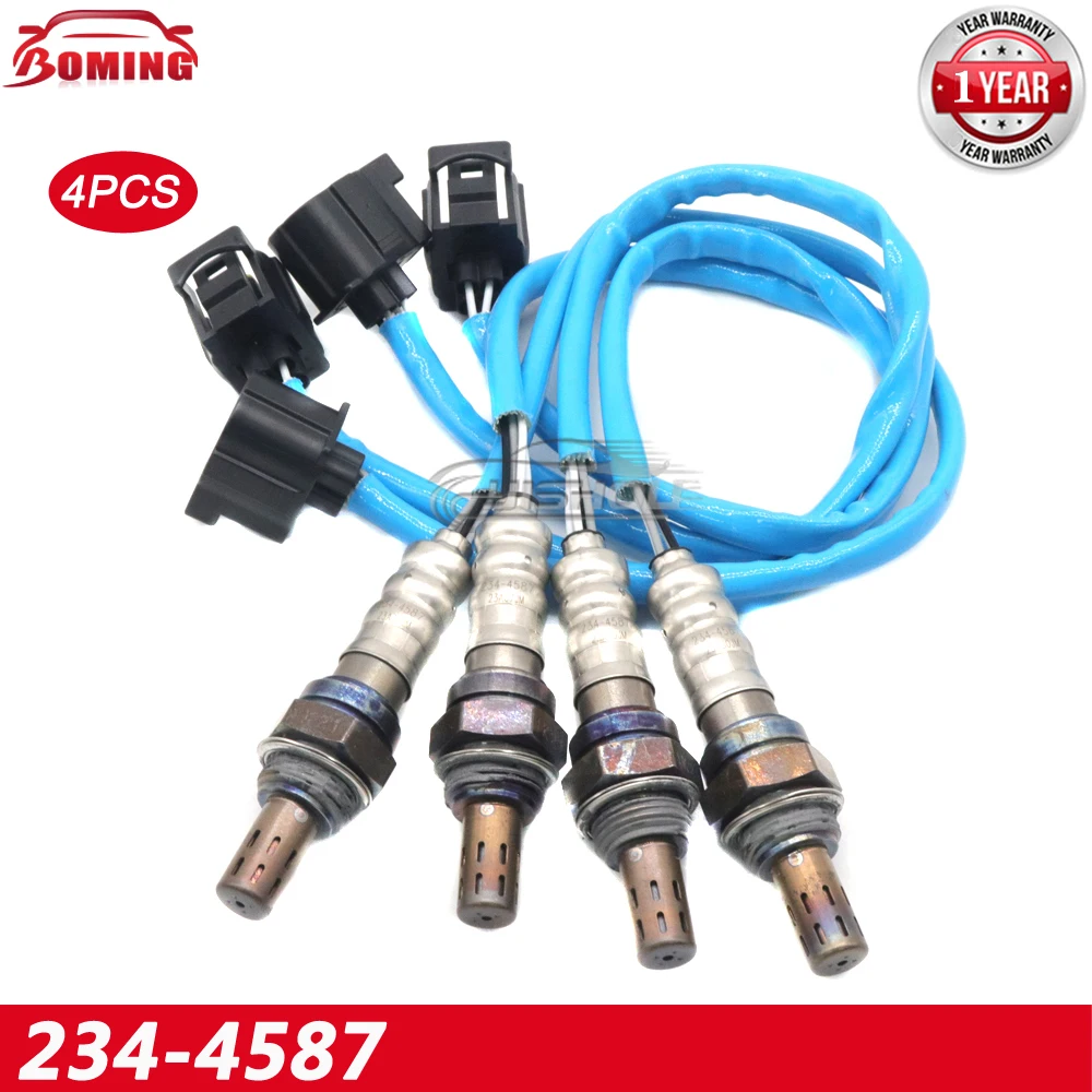 4x 234-4587 56029049AA New Downstream Oxygen Sensor For Chrysler Dodge Jeep Dakota Wrangler Grand Compass Cherokee SG1849