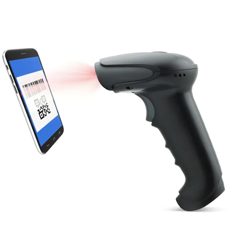 

X-760E scanning gun, supermarket logistics warehouse express barcode professional two-dimensional image wired scanning gun