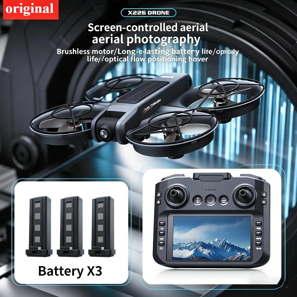 Drone Rc X226 - Brand+ X226 Opvouwbare RC Quadcopter 8KHD