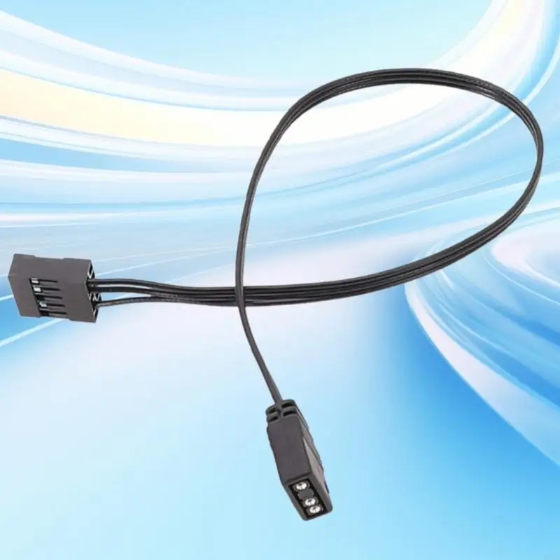 Q84A 3Pin 5V 25/40cm Máy tính mạch chủ Giao diện với Cáp mở rộng nam 3Pin