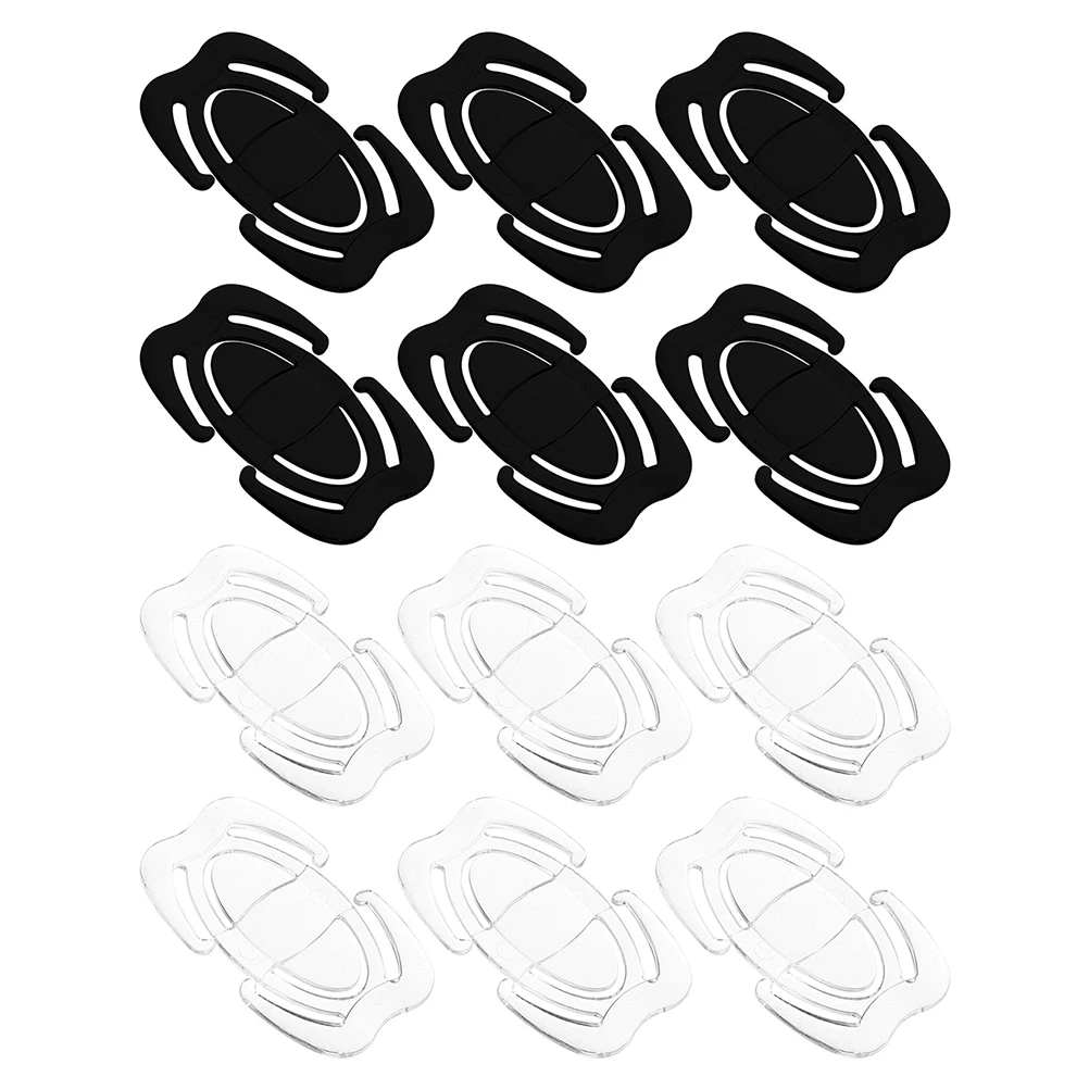 

12pcs Anti-slip Bra Straps Clips Holder Back Accessories Women Hooks Strap Retainers Fixed Solution