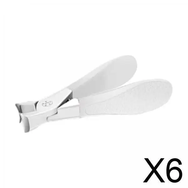 

Ergonomic Toenail Clippers for Thick Hard Nails Stainless Steel Wide Jaw Nail Cutter for Men Women Seniors