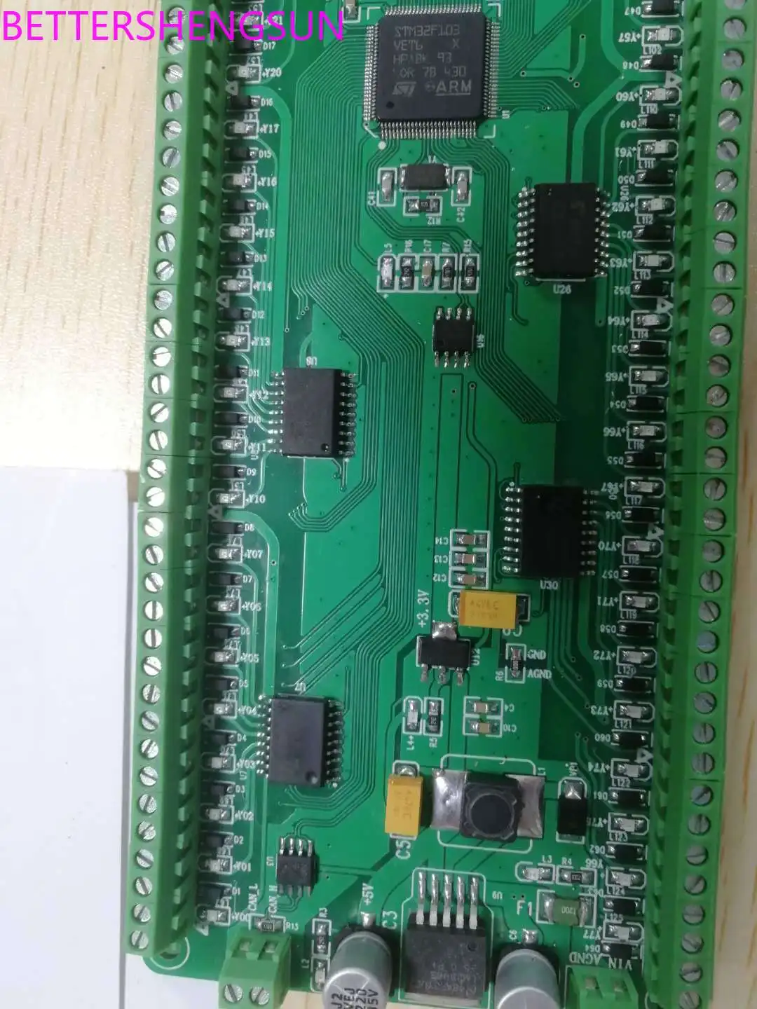 STM32 IO control board 64 outputs, 1 CAN, 1 232