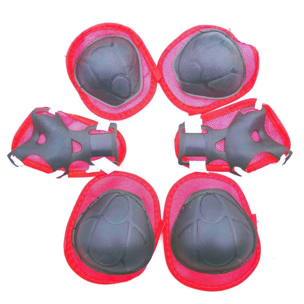 7 Pcs Skating Protective Gear Set Helmet Knee Wrist Guard Elbow Pads Bicycle Skateboard Protector Guard For Kids