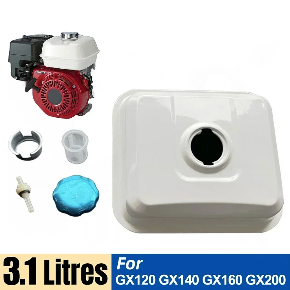 3L Car Petrol Fuel Gas Tank Stationary Engine Cap Filter Stationary Assembly For Honda GX140 GX200 Plastic + Iron