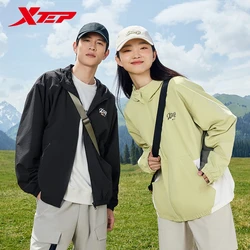 Xtep Jacket For Men And Women 2024 Autumn Leisure Coat Trendy Breathable Comfortable Tops 876327120057