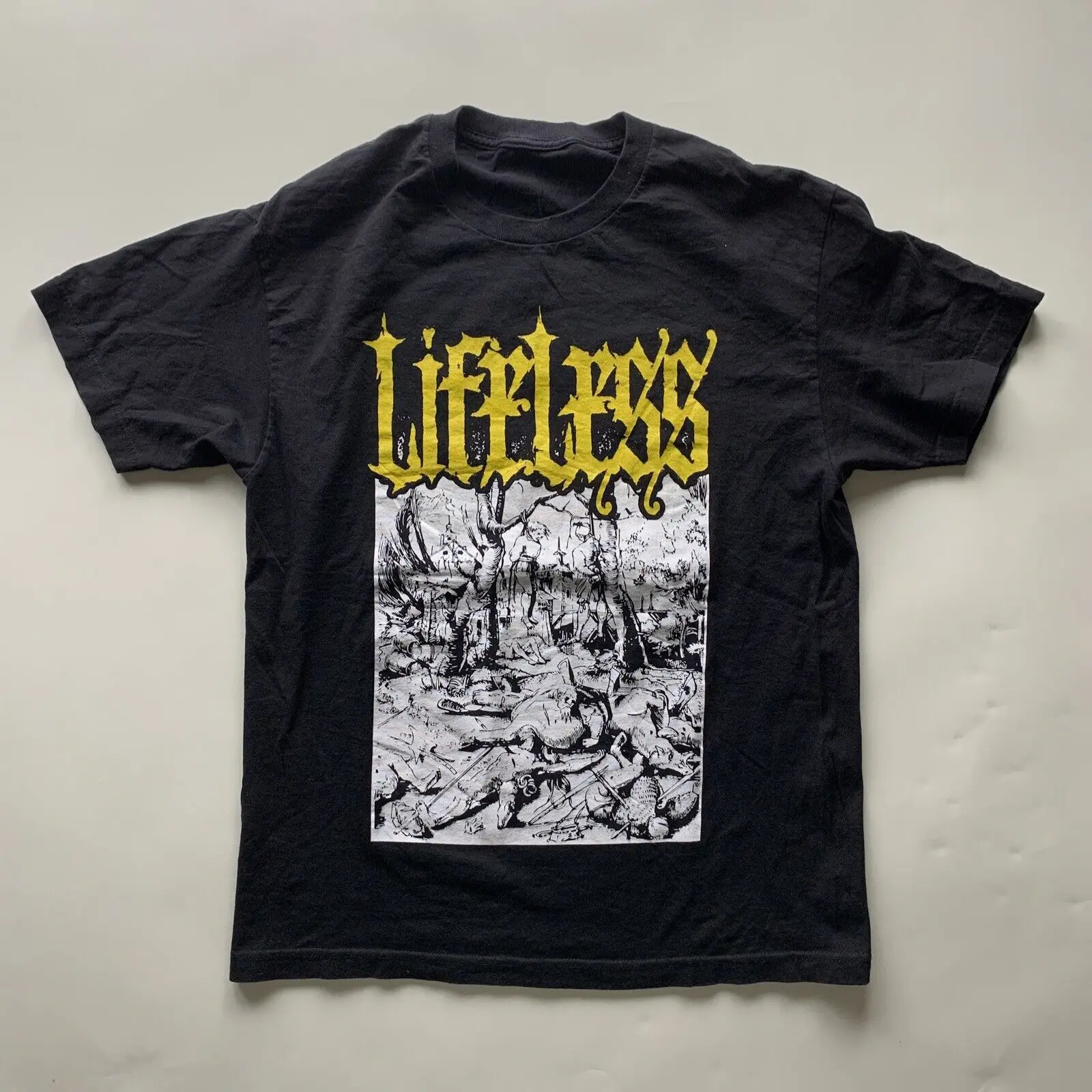 Lifeless Band T Shirt Medium Lost Direction Empty Reflection