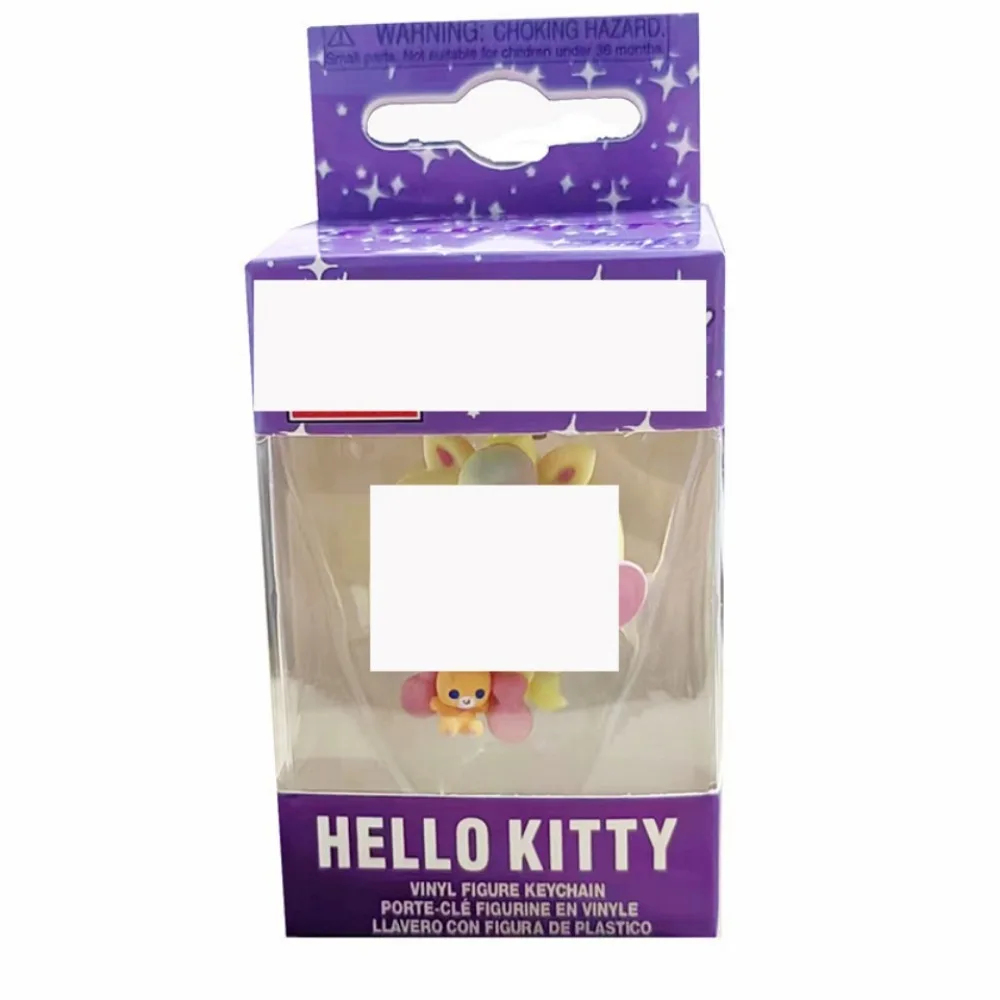 Funko POP-Porte-clés avec pendentif en beurre, Sanurgente Kuromi Cinamonroll Hello Kitty My Melody, étoiles d'anime populaires, modèle Kawaii, cadeau