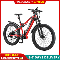 HALO KNIGHT H03 Adult Electric Bikes 48V 1000W 19.2Ah Electric Bicycles 45km/h Fatbike Ebike Fast E bike Men Electric Motorbike