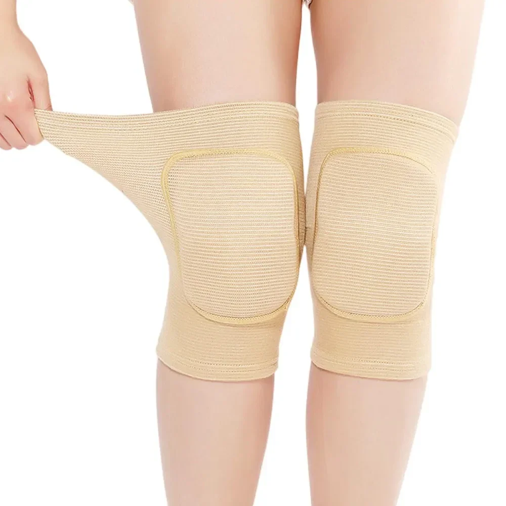Thickened Sponge Support for Dancing Roller Volleyball Training Knees Brace Sports Compression Knee Pads Elastic Knee Protector
