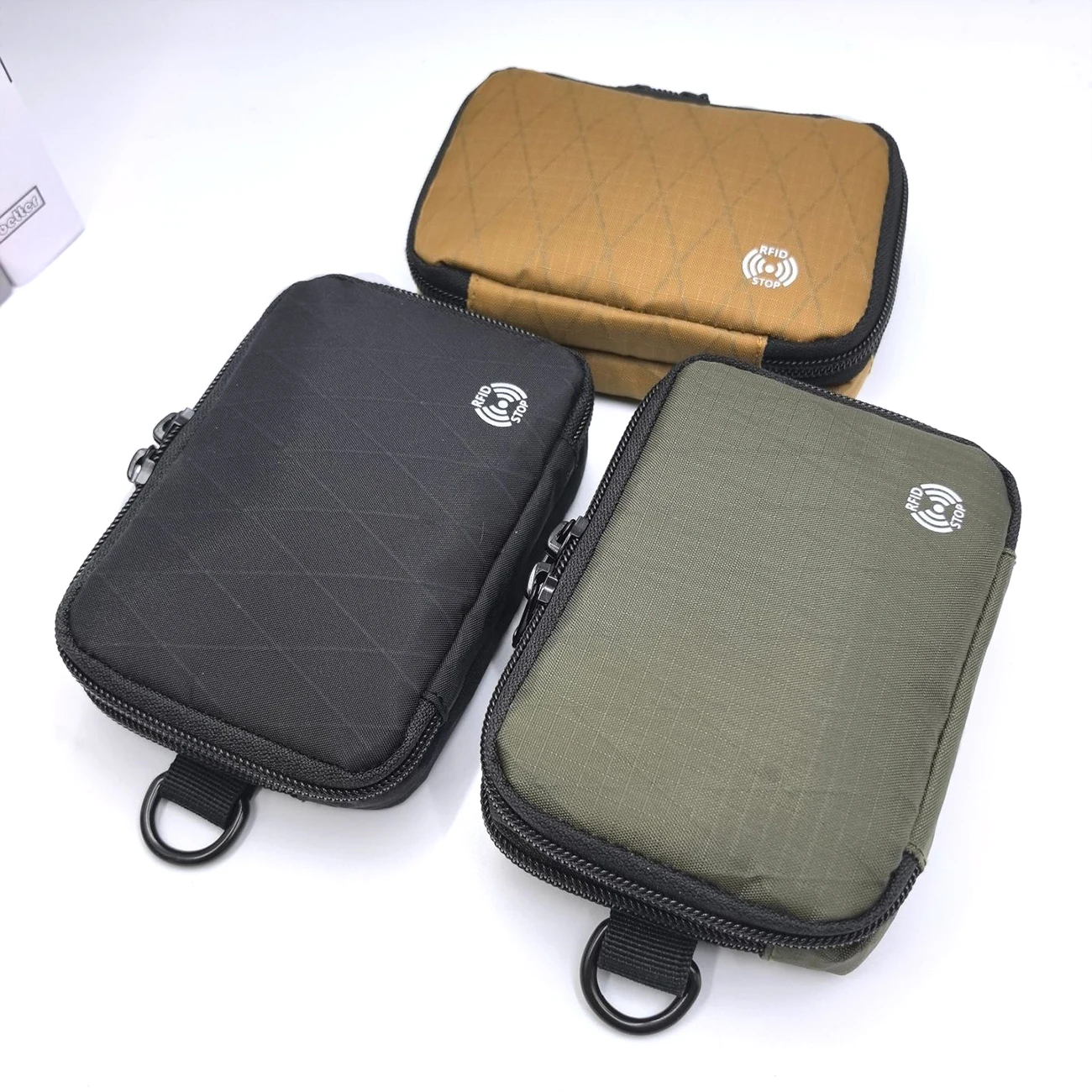 

RFID Travel Wallet for Male Men Women Young Novelty Double-layer Credit Card Key Coin Cash Organizer X-pac Purse with YKK Zipper