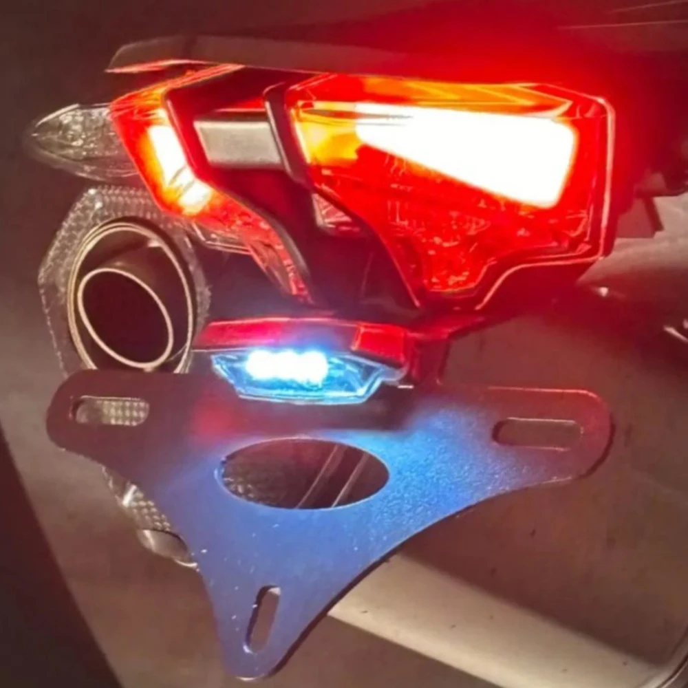 ชิ้นส่วนรถจักรยานยนต์ใบอนุญาตผู้ถือแผ่นสําหรับ Honda XL750 XL 750 TRANSALP 2023 2024 2025 ด้านหลังหาง Tidy Fender Eliminator Kit