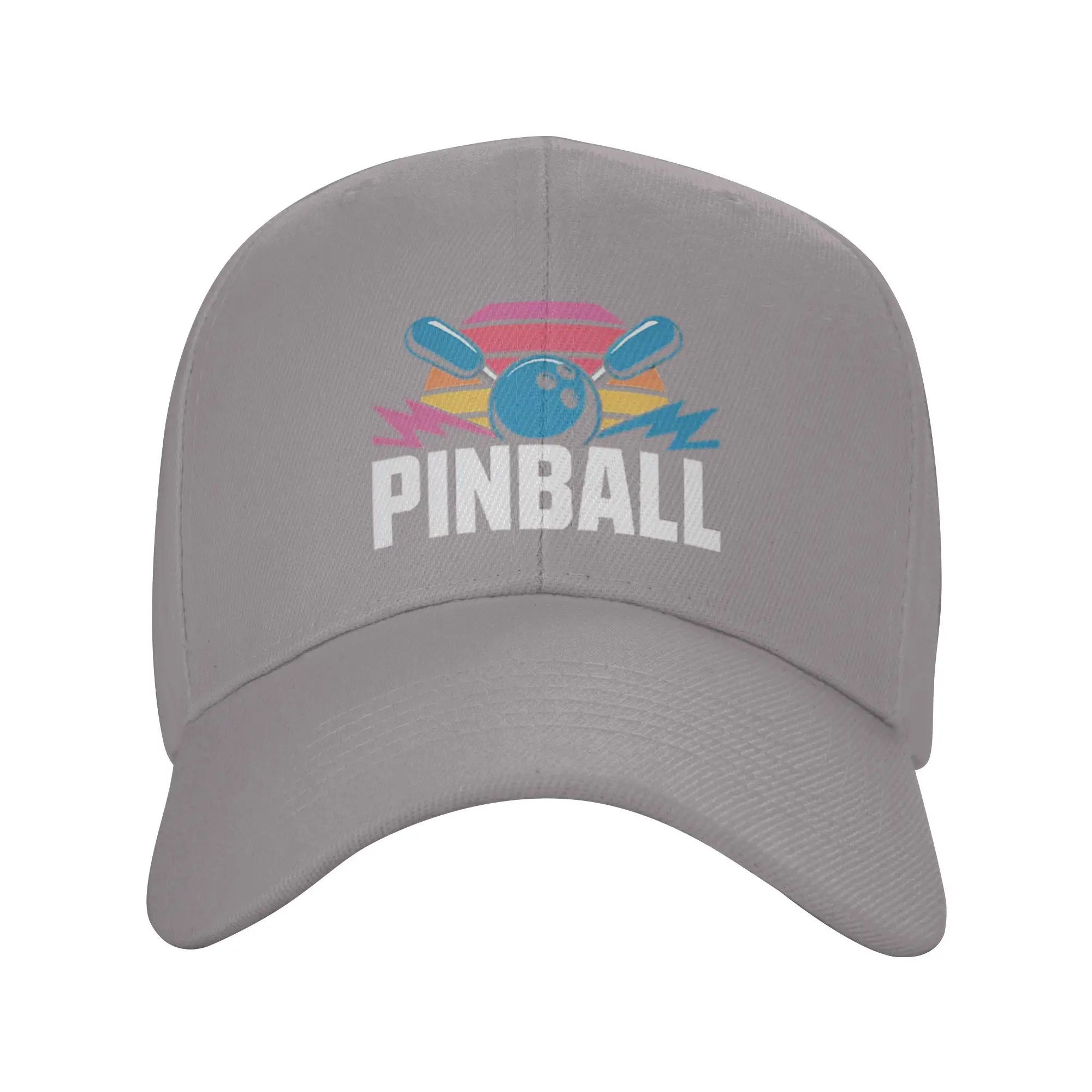 Hot Sale Nostalgia Calls Pinball At Sunset Baseball Cap  Hiphop Sun Visor Cap  Pool Party Sun Visor Cap