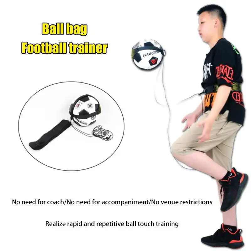 Tas Pantul Sepak Bola Untuk Latihan Kontrol Bola Alat Pantul Untuk Siswa Sekolah Dasar & Menengah Sabuk Latihan Sepak Bola