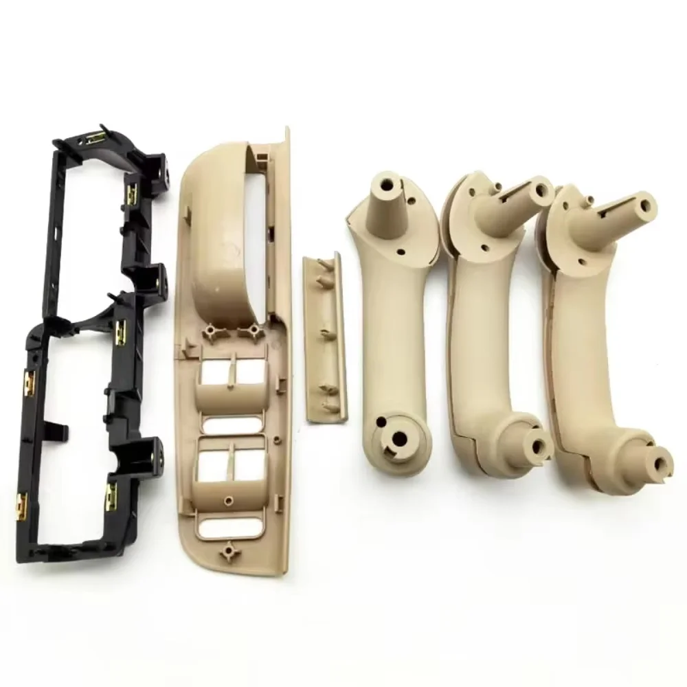 Beige Front Rear Left Right Door Black Pull Grab Handle For VW Bora Golf 4 MK4 for Jetta 1999-2004