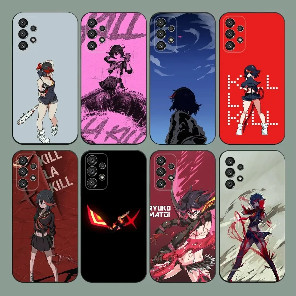 

COOL K-Kill La Kill Phone Case For Samsung Galaxy A20,A21s,A22,A31,A32,A52,A53,A72,73,A80,A91 Soft Black Cover
