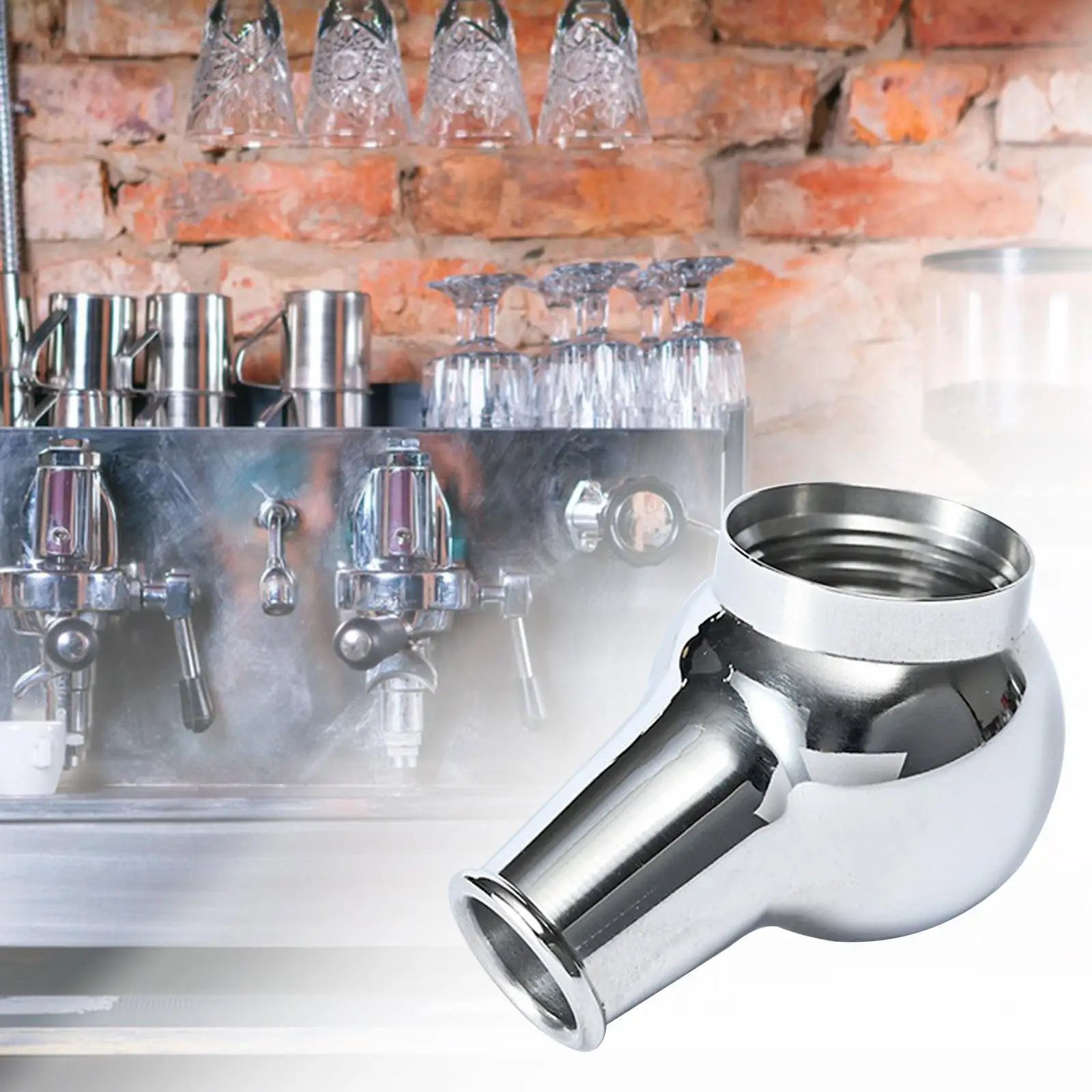 Boquilla semiautomática para máquina de café, boquilla de vapor de espuma de leche para cafetera de 58mm